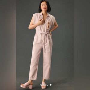 Etica Pink Sleeveless Jumpsuit